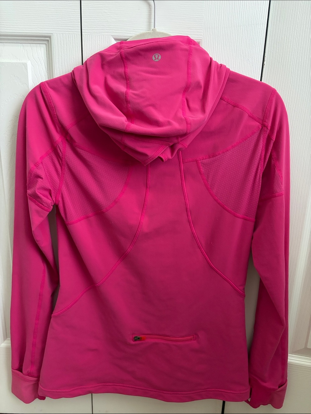 Lululemon Pink Hooded Athletic Jacket